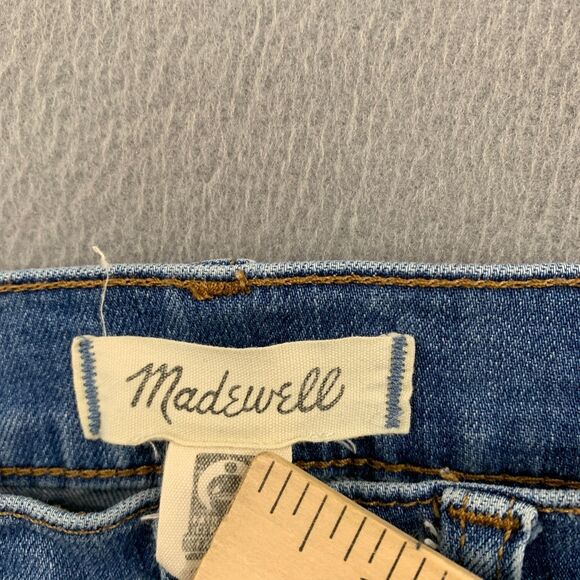 Madewell Jeans Womens Size 28 Cali Demi Bootcut Stretch Distressed Inseam 26" - Picture 10 of 15